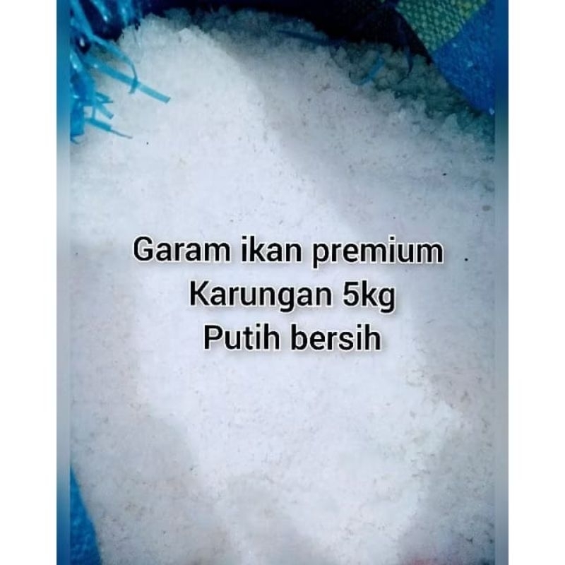 Garam Ikan Premium 5kg / Garam Ikan / Garam Premium / Garam 5kg / Garam Krosok