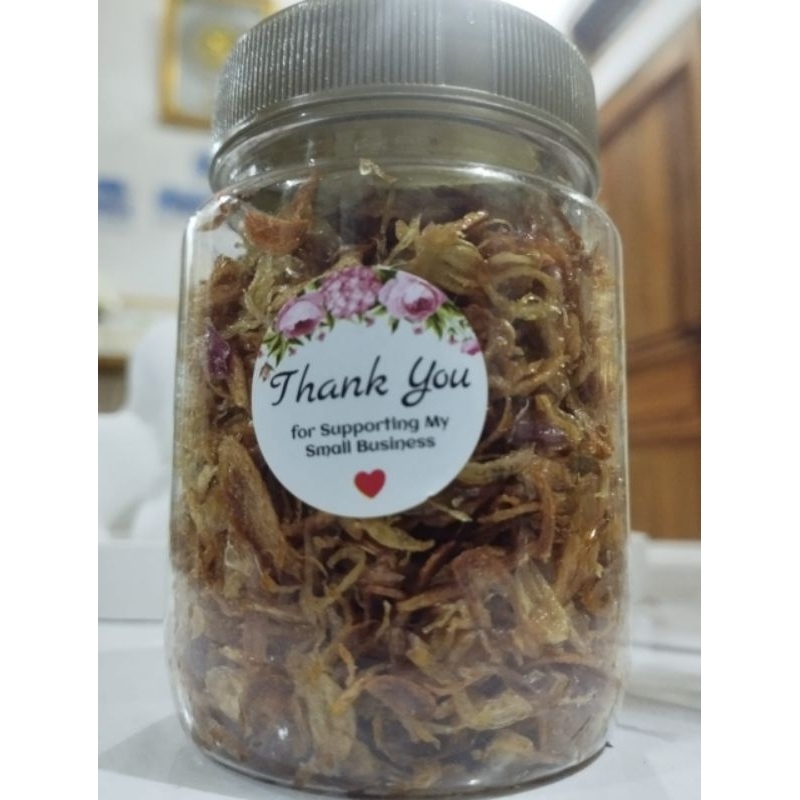 

Bawang goreng asli tanpa campuran