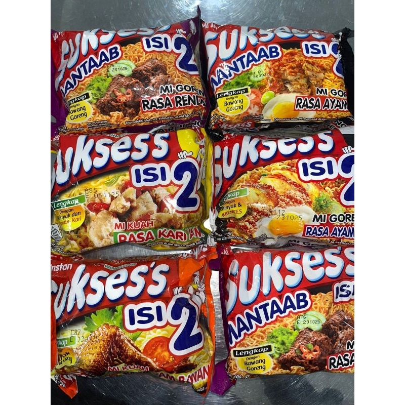 

MIE SUKSES INSTAN ISI 2 GORENG & KUAH ALL VARIAN