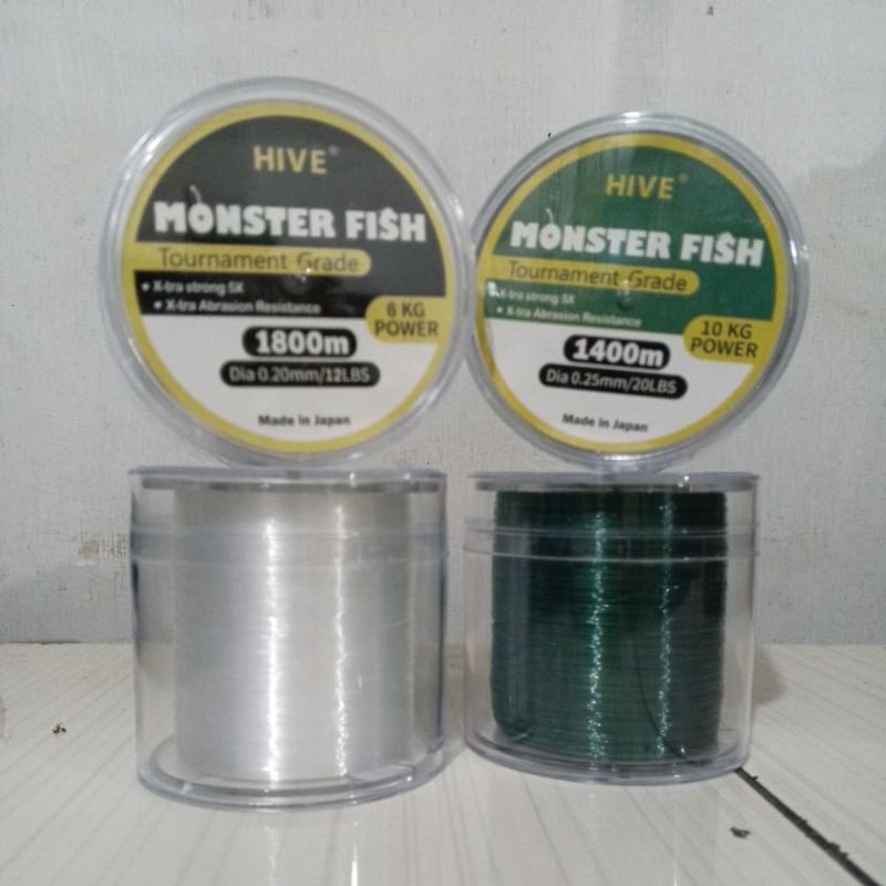 Benang senar pancing Hive Monster Fish