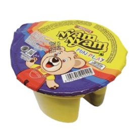 

Nyam Nyam Fun Play Chocolate 11g / Rasa Manis BOX Isi 12