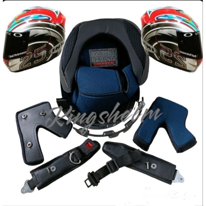 busa fullset ink cl 25 ink cl 26 kyt x speed kyt 805 / busa pipi / tali helm / kaca helm