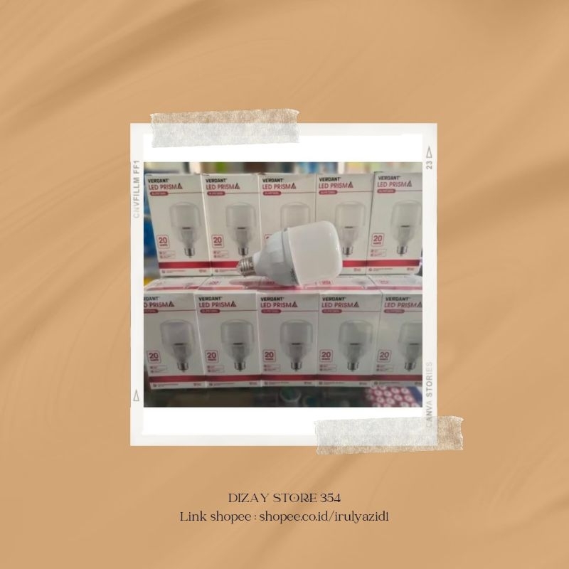 Lampu LED Verdant Prisma 20 Watt