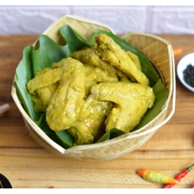 

Sayap ayam bumbu kuning ungkep 500gr..