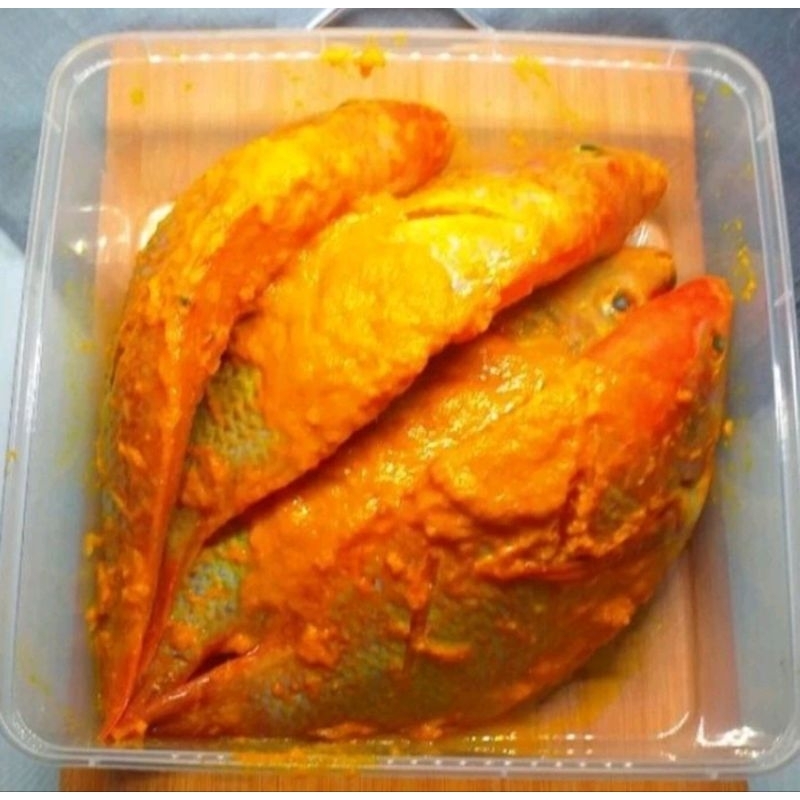 

Ikan nila bumbu marinasi 500gr..