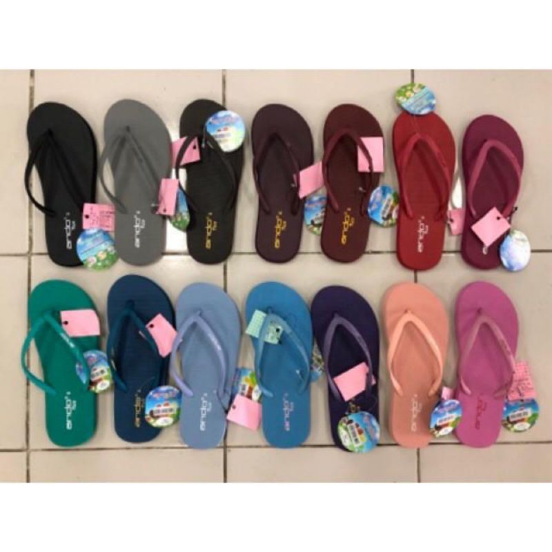sandal jepit cewek merek ando