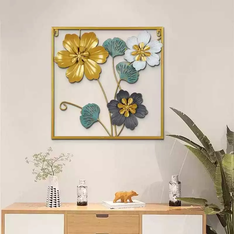 Hiasan Dinding Besi Aesthetic Dekorasi Dinding Ukuran 20cm x 30cm