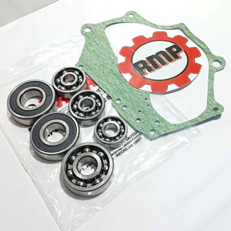 BEARING RASIO GARDAN MIO M3 +PAKING MIO M3 SOUL GT 125 FINO 125 X RIDE 125 MIO Z 125 MIO S 125