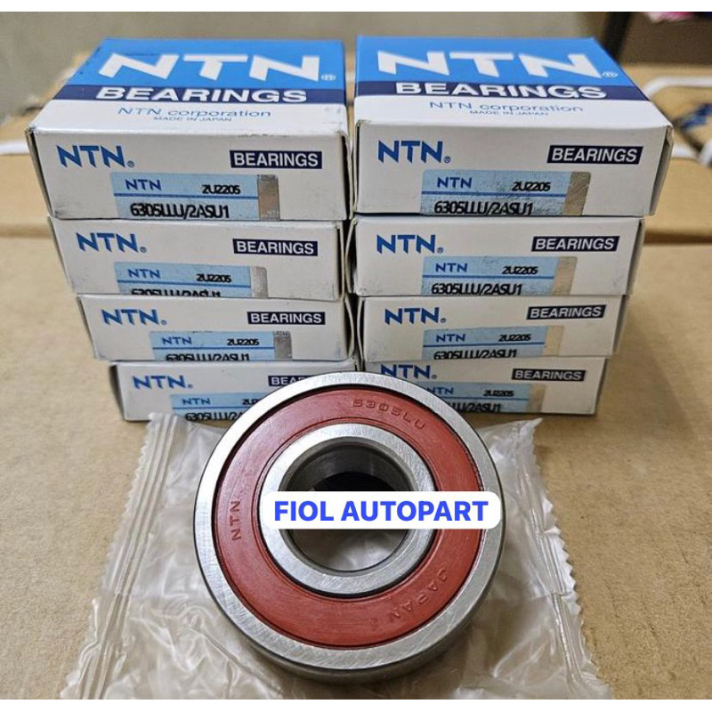 BEARING 6305LLU NTN 6305 LLU NTN TUTUP KARET