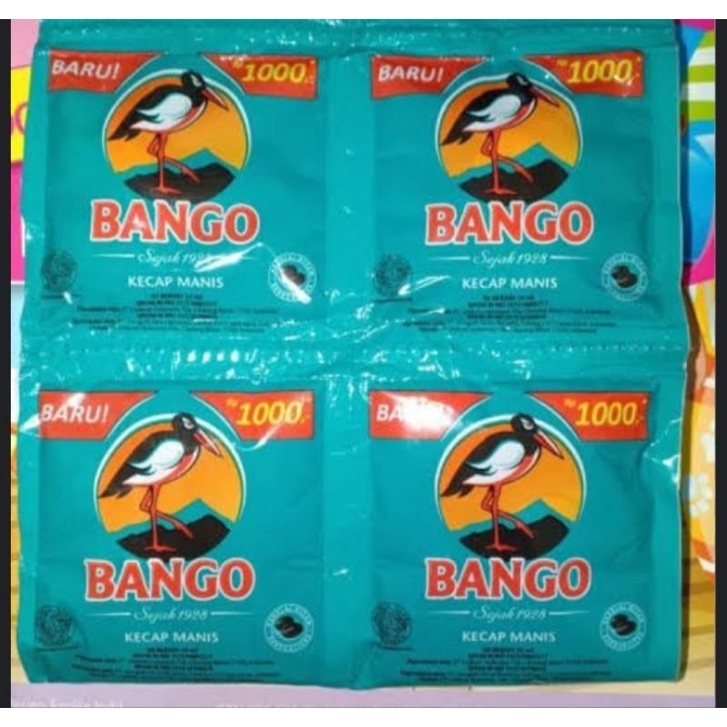 

Kecap Bango sachet 1000 isi 12 pcs