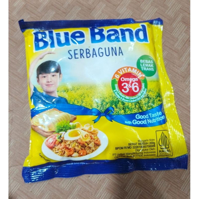 

blue band - mentega/margarin serba guna kemasan 200g halal
