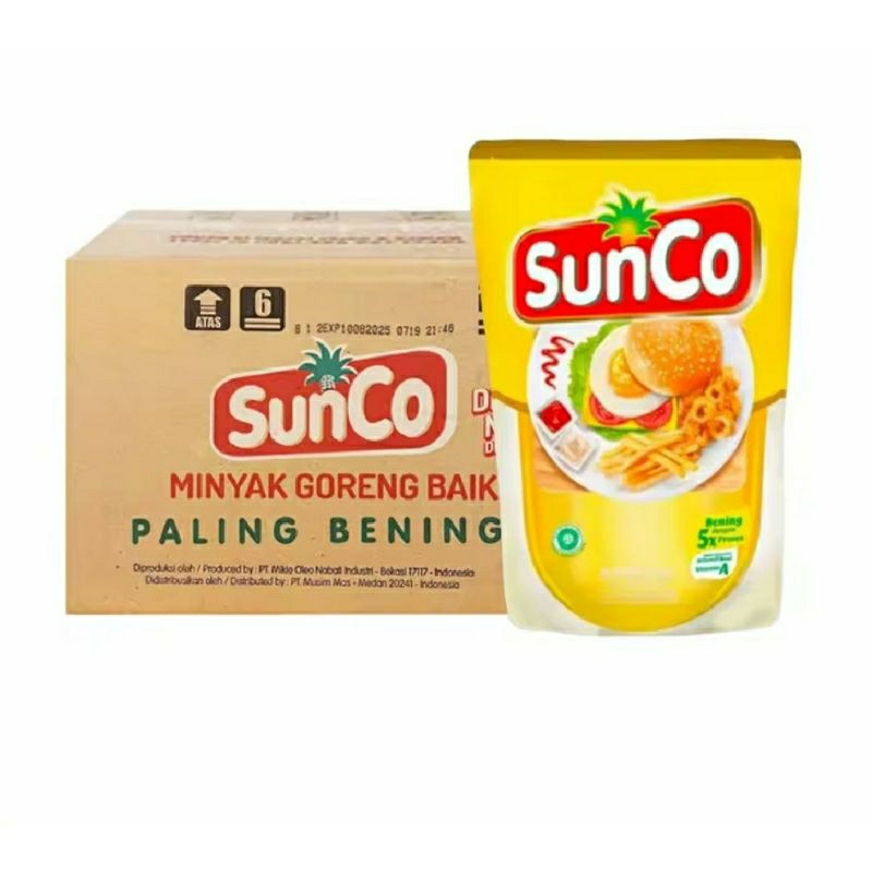 

SUNCO minyak goreng dus isi 6 pcs