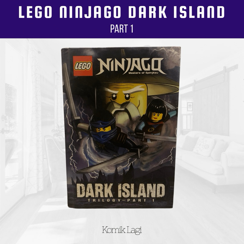 Buku Lego Ninjago Dark Island Trilogy Part 1, second/bekas