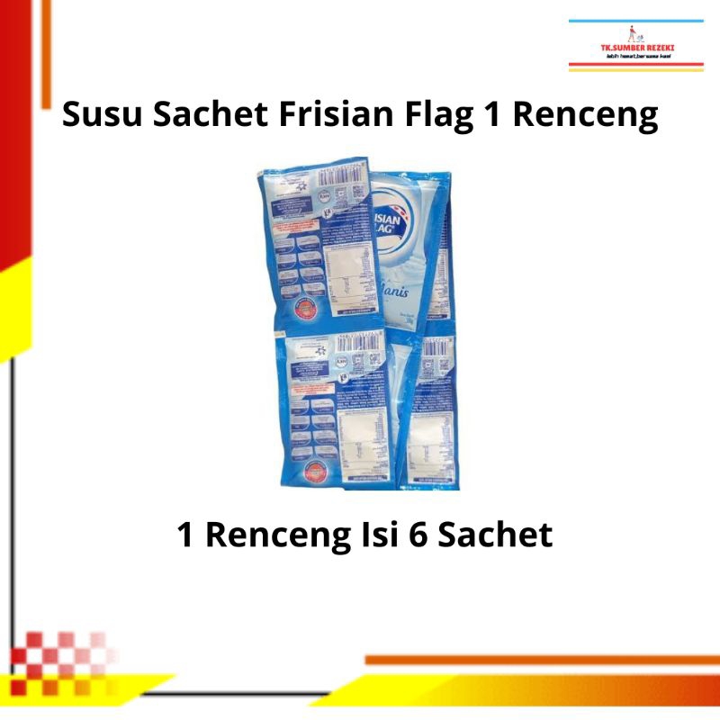 

Susu Sachet Putih Frisian Flag 1 Renceng Isi 6 Pcs PROMO MURAH