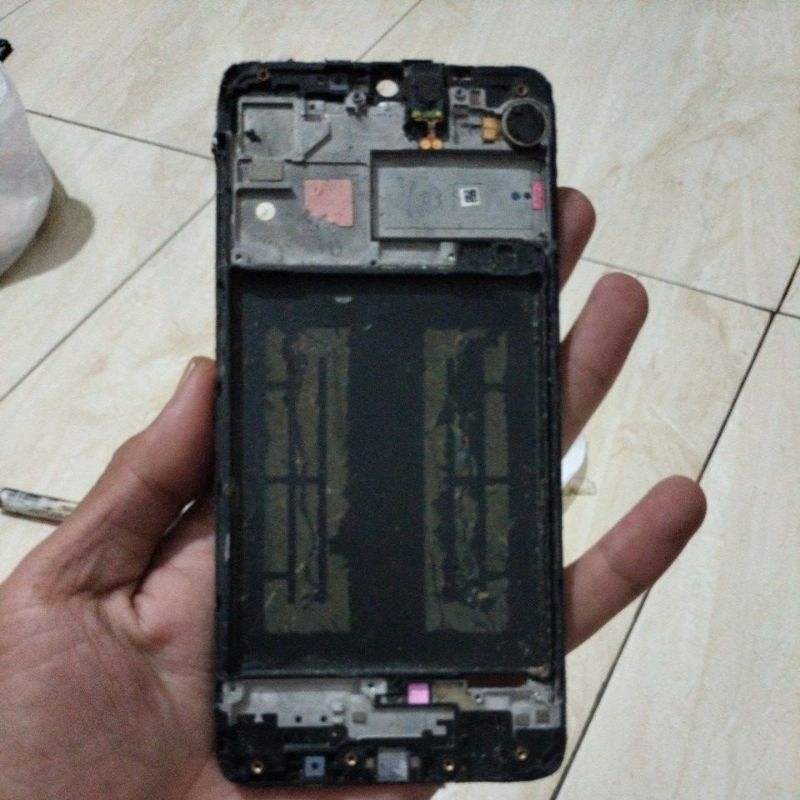 Frame, tatakan lcd Samsung a10 a105 Original copotan...