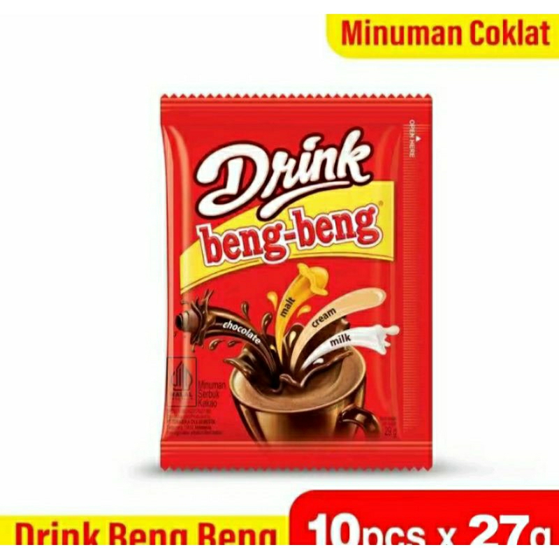 

Drink Beng Beng 1 Renceng Isi 10 Sachet | Minuman Coklat Susu Instan Creamy & Nikmat