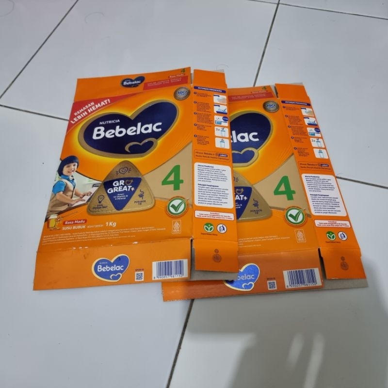 

kardus susu bebelac 3 / bebelac 4 ( utuh bagus )