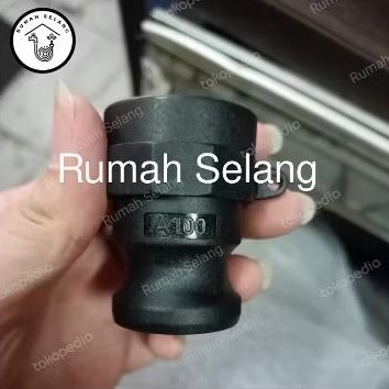 Camlock PP Type A 1 Inch / Camlock Plastik Type A 100 / Camlock Plastik Polypropylene Type A 1 Inci