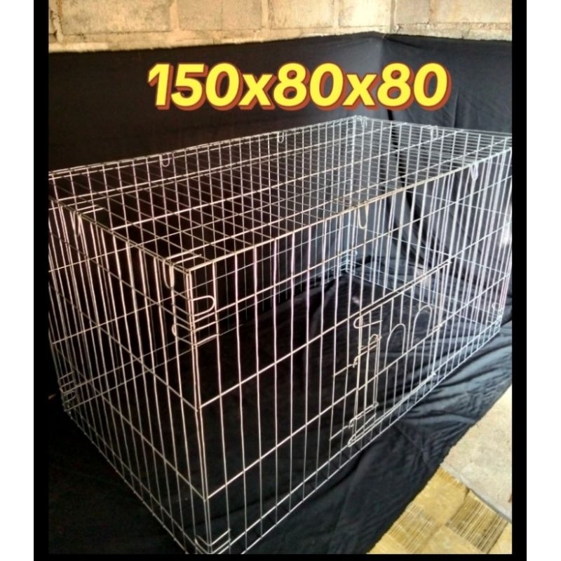 kandang umbaran galvanis 150*80*80