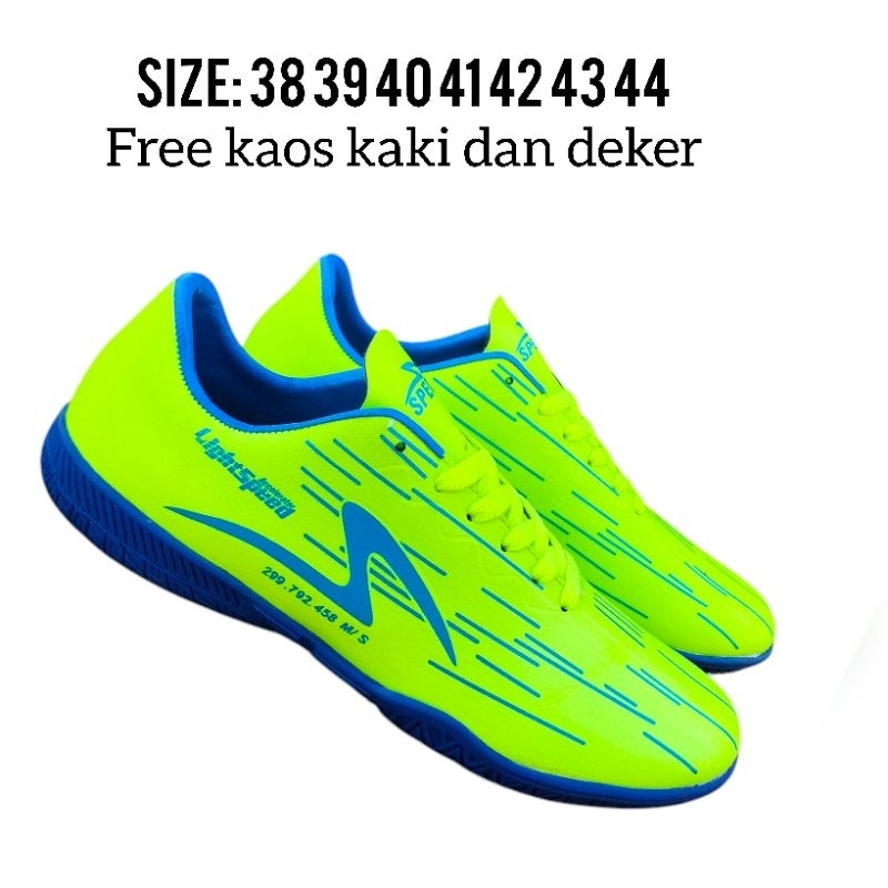 FUTSAL DEWASA TERBARU BERDECIT SEPATU FUTSAL COWOK SEPATU FUTSAL CEWEK
