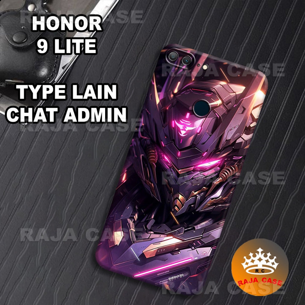 Rc19/Softase karet HONOR 9 LITE - Motif ROBOT - Case HONOR 9 LITE - Casing - Silikon HONOR 9 LITE ca