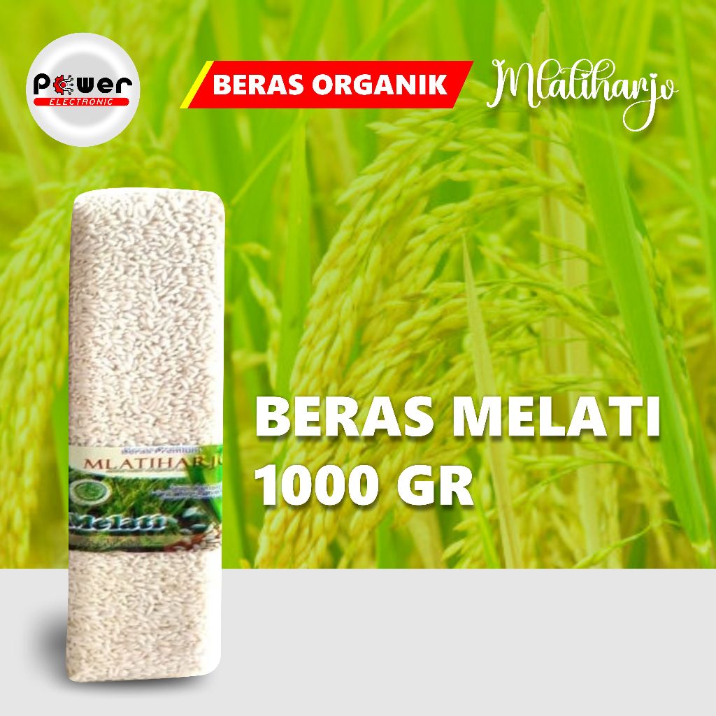 

Beras Organik Premium Mlatiharjo 1KG Beras Melati Beras Sehat Beras Diet Beras Enak