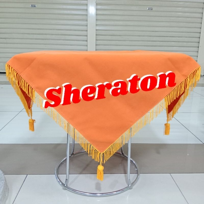 

custom warna alas baki paskibra alas baki upacara bendera bahan bludru