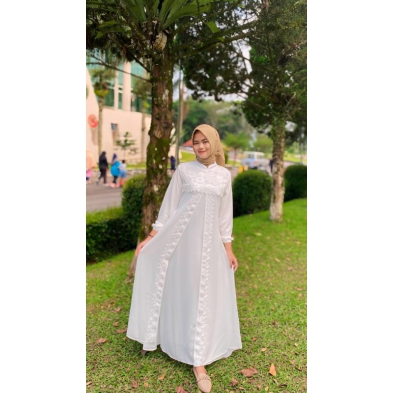 GAMIS CERUTY BABYDOLL KHUSUS WARNA HITAM & PUTIH