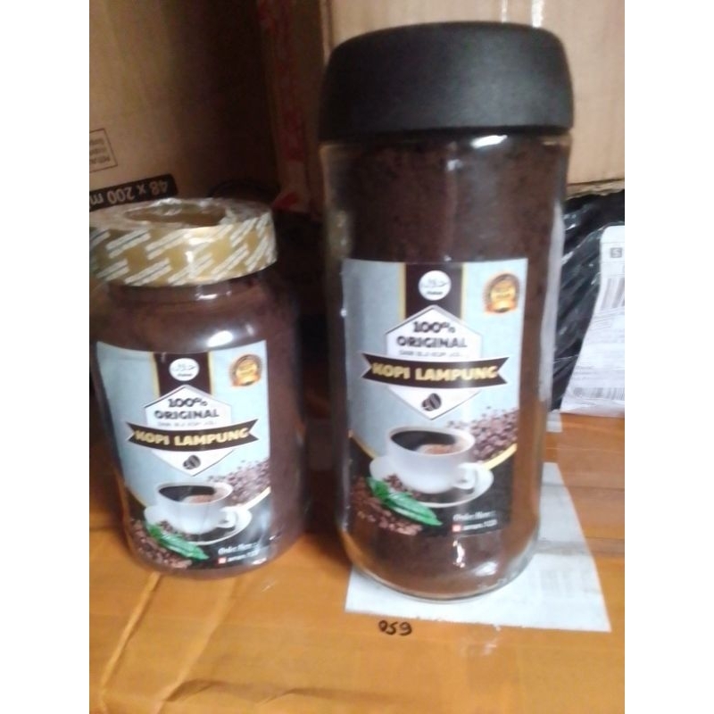 

Kopi Bubuk Asli murni Dari biji kopi Arabika kemasan dalam toples fariasi toples 400mili dan 300mili untuk kemasan yang satu kilo Belum menyediakan kopi ini cocok habis Makan & minuman (Kopi