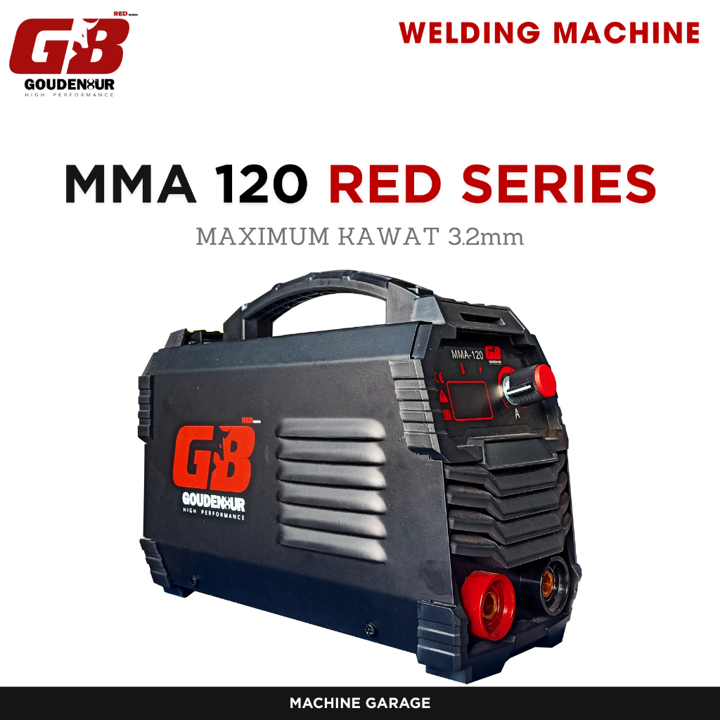 Mesin Las 450 watt MMA 120 gb red series