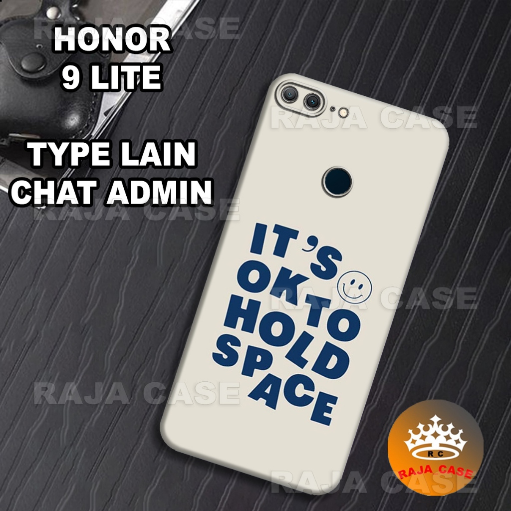 Rc37/Softase karet HONOR 9 LITE - Motif quotes- Case HONOR 9 LITE - Casing - Silikon HONOR 9 LITE ca