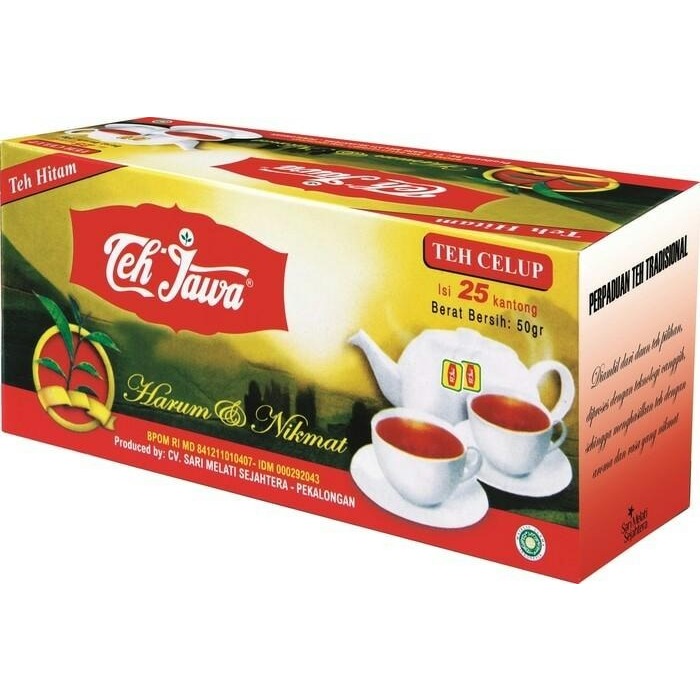 

Teh Jawa Black Tea/Teh Hitam Celup isi 25