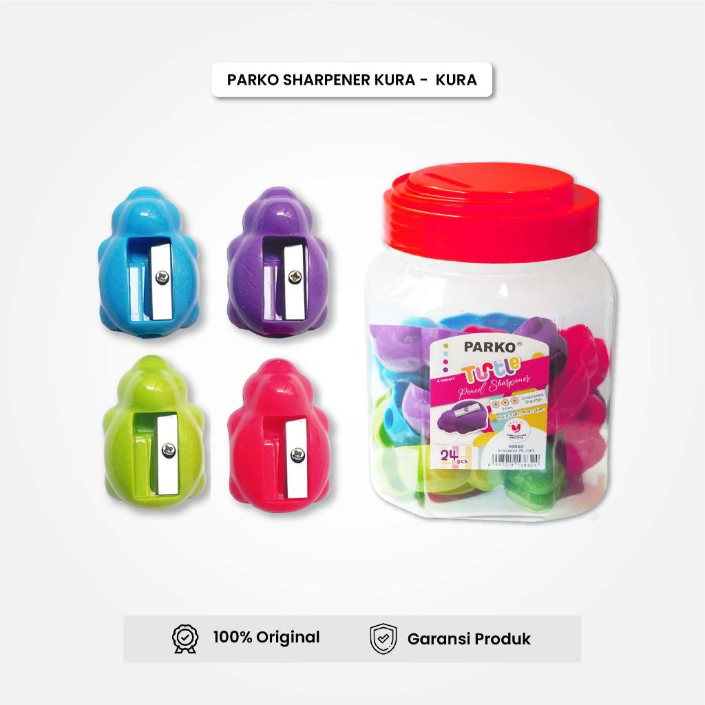

PARKO Rautan Pensil Serutan Sharpener / Kura-kura (PCS) / Rautan Pensil / IStationery
