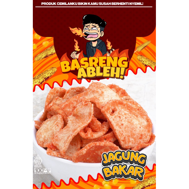 

Basreng Ableh Jagung Bakar 130GR