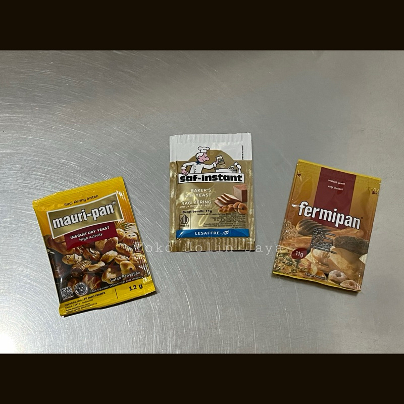 

1 sachet ragi instan / instant yeast