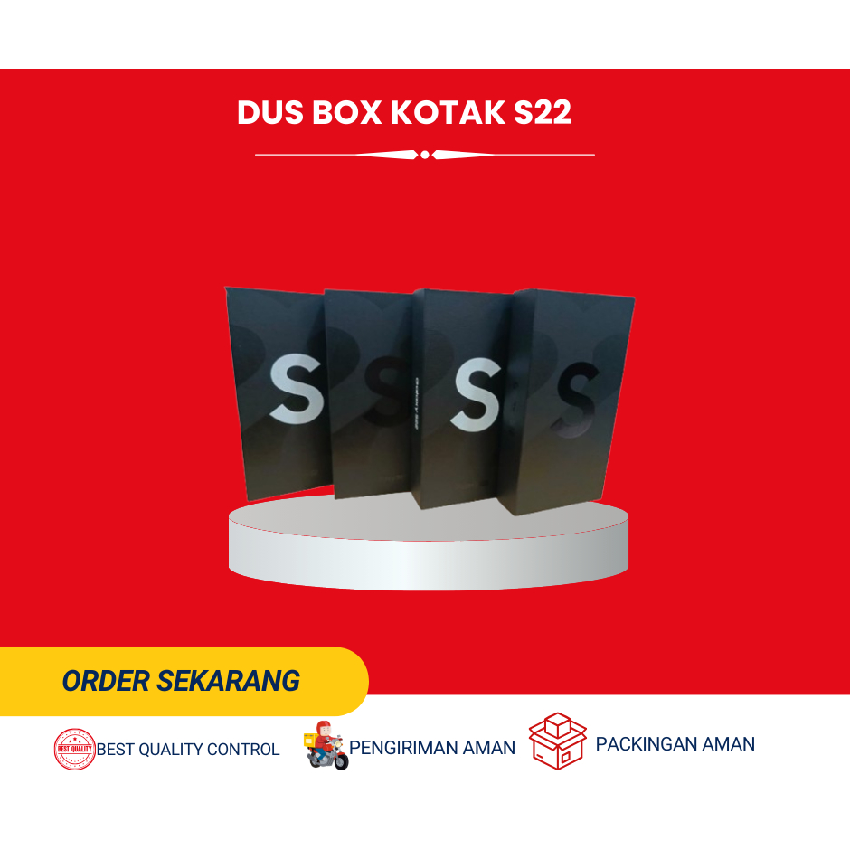 

Dus Box Kotak Samsung S22 FULLSET/BOX ONLY