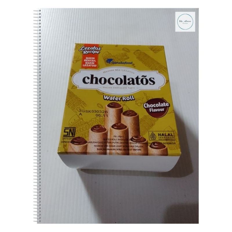 

[toko_alhanan] (COD) CHOCOLATOS Wafer roll
