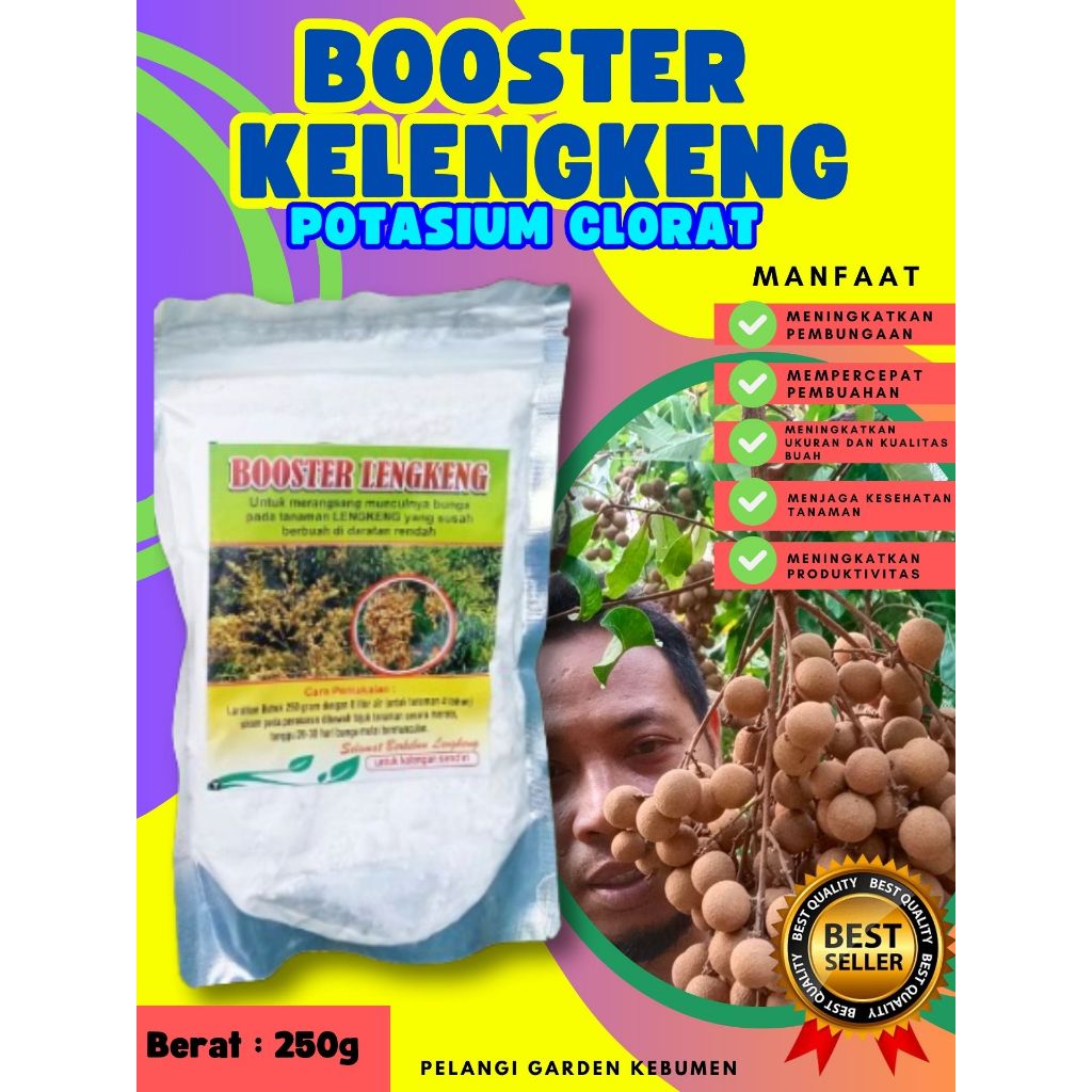 KUALITAS TERBAIK  Booster Kelengkeng Kcl03 Murni, Booster Kelengkeng Kcl03 Murni 1Kg