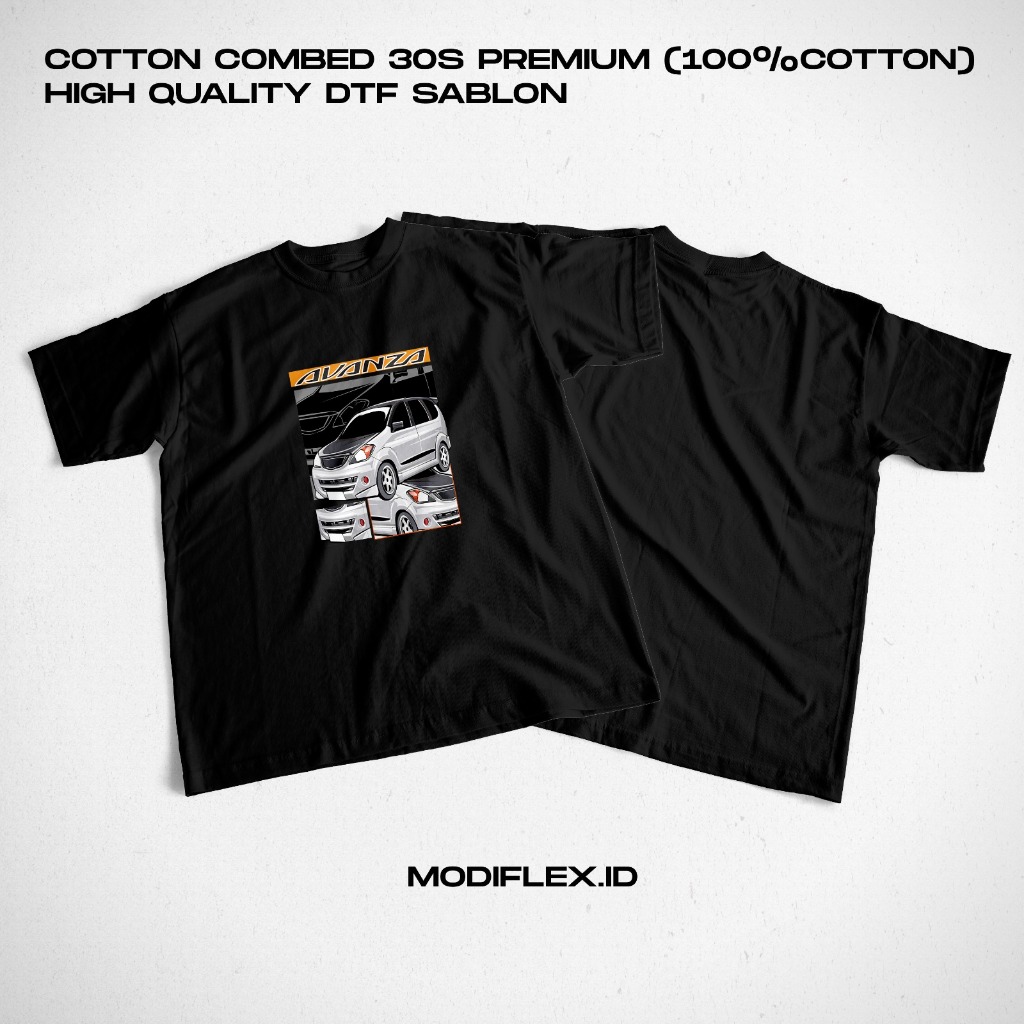 Kaos Toyota Avanza - Kaos Avanza - Kaos Toyota - Kaos Axsi - Modiflex