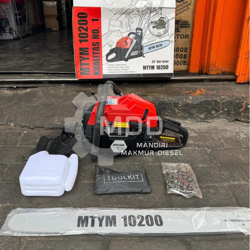 CHAINSAW MOTOYAMA 10200 BAR 25” SENSO 2 TAK MESIN GERGAJI MOTOYAMA 25 INCH