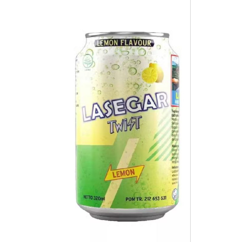 

Lasegar twist rasa lemon can 320ml