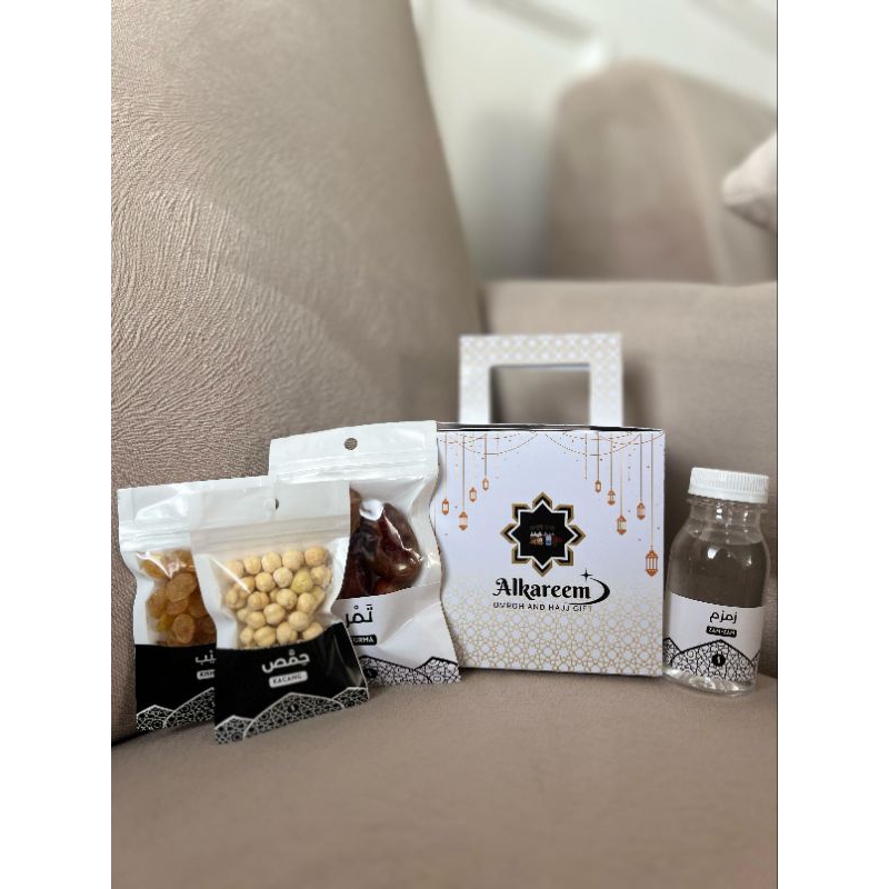 

Paket 100 box oleh-oleh umroh dan haji Alkareem