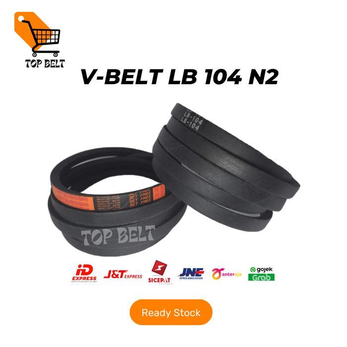 Mitsubhosi V-Belt LB 104 N2 Transmission Belt Combine Label Orange