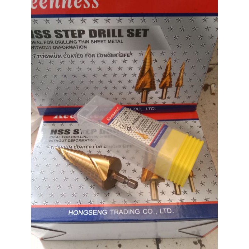 Mata Bor Susun Mata Bor Kuningan Mata Bor Besi 4mm-32mm KENNESS