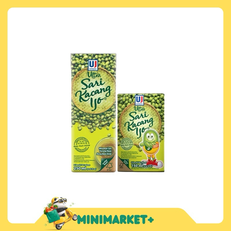 

ULTRA SARI KACANG IJO SLIM 250 ML