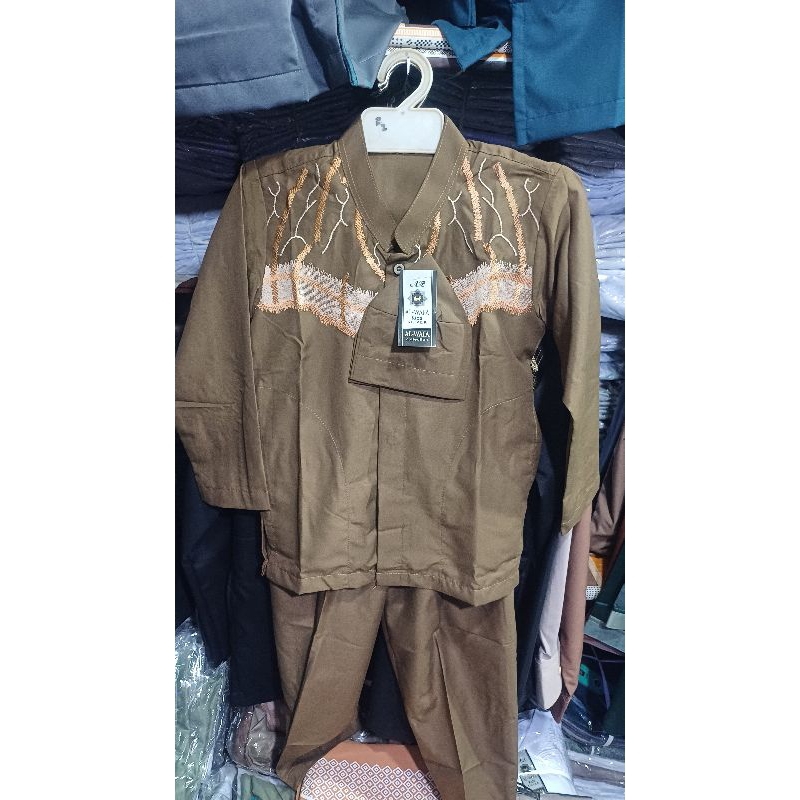 (SETELAN ANAK 2025)(Setelan anak al-wafa full katun 7.8.9)Setelan anak al-wafa,setelan koko anak al-