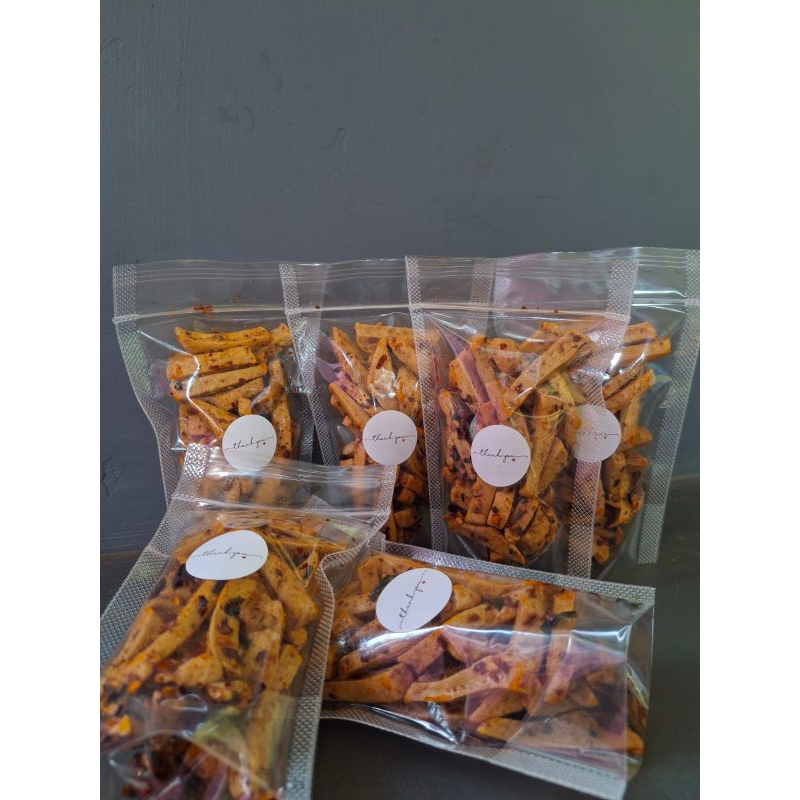 

Basreng pedas daun jeruk 50gram