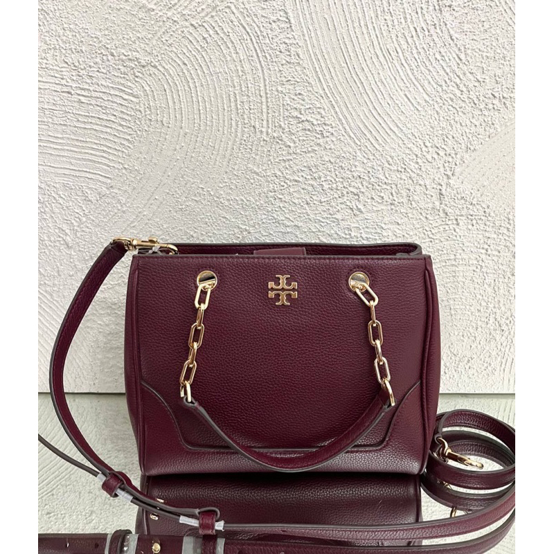Ready TB Carter Small Tote Bag Color Imperial Garnet