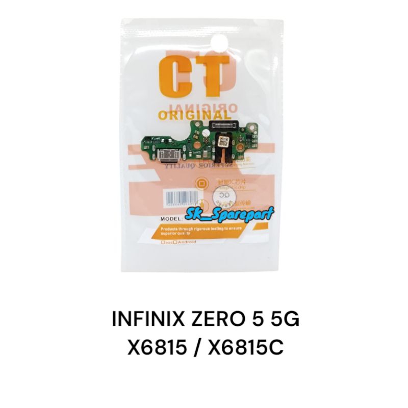 FLEXIBEL CHARGER INFINIX ZERO 5G 2023 X6815 / X6815C PAPAN CAS FULLSET IC ORI