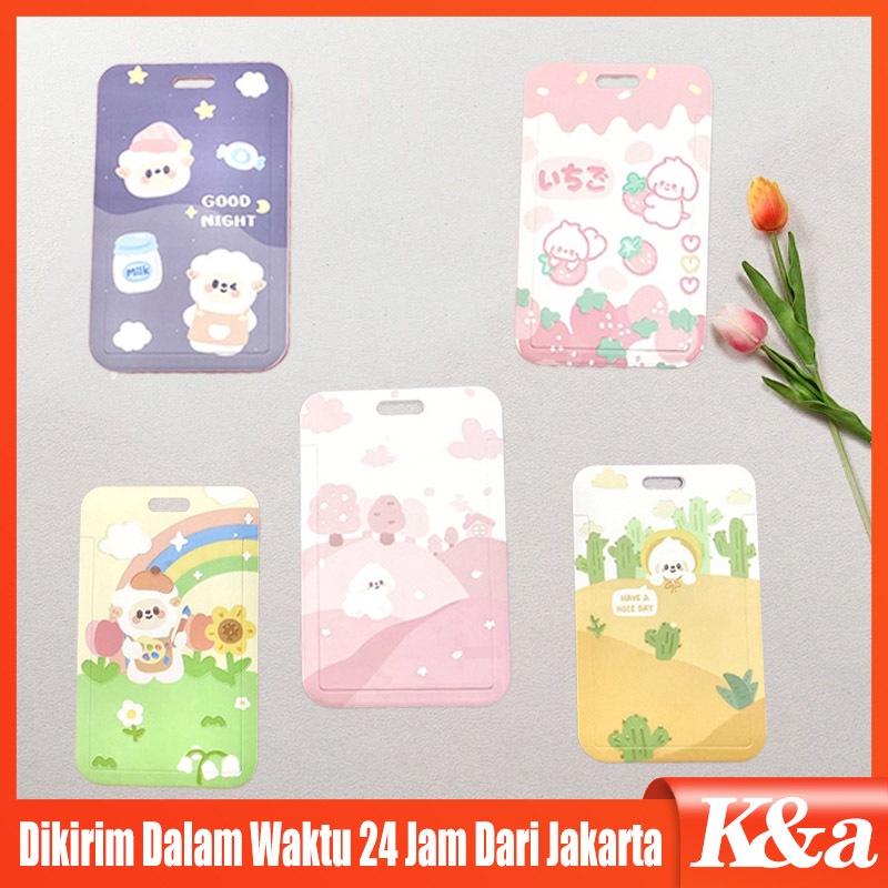 

Id Card Holder Motif Kawaii Tempat Kartu Photocard Photo Card